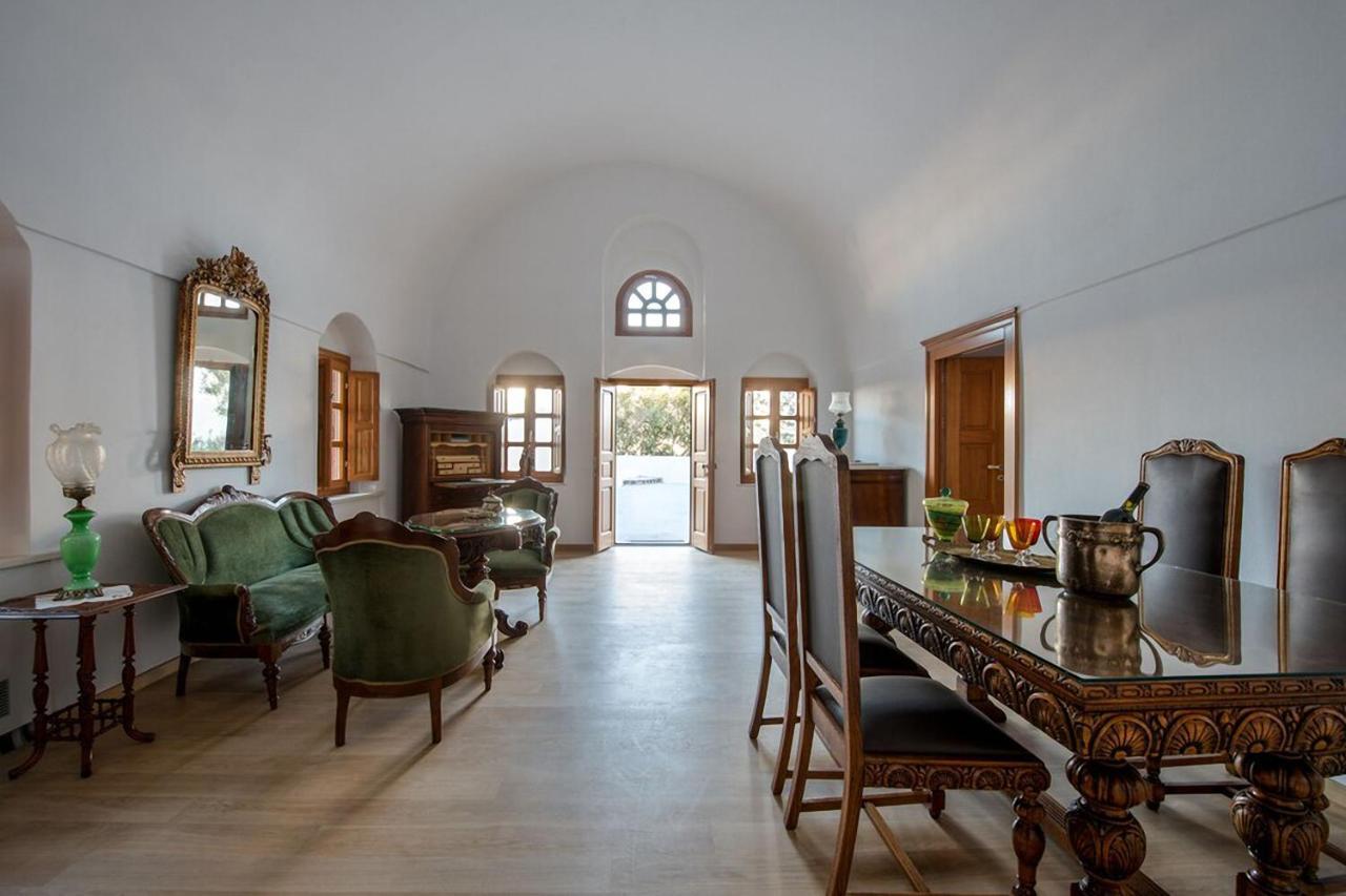 Casasantantonio 18Th Century Luxury Mansion Apartment Fira  Luaran gambar